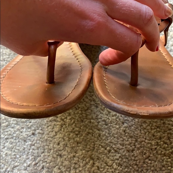 Tory Burch Vintage Vachetta Miller Sandals 6.5 M - Picture 4 of 7